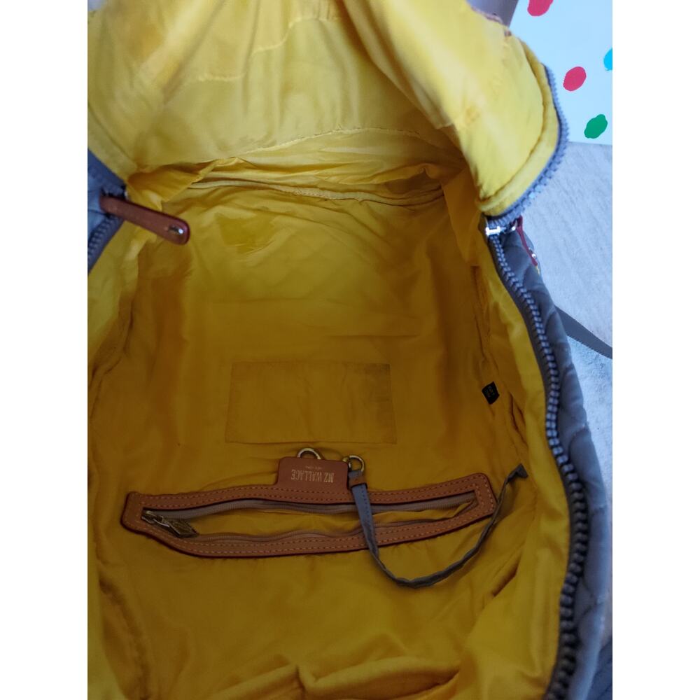 MZ Wallace Gray Reflective Backpack - Picture 3 of 8